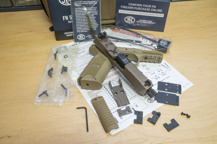 FN 509 disassembled