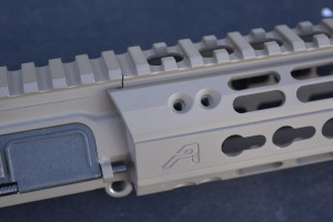Aero Precision Enhanced Series Upper, slid together to display the mounting system.