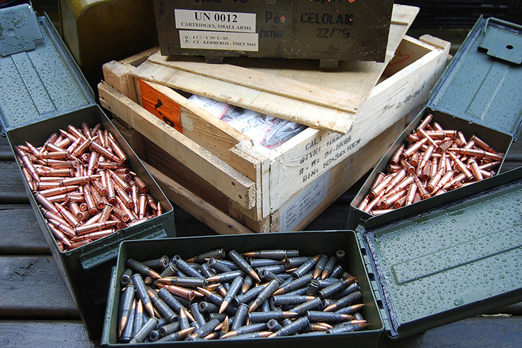 Surplus ammunition