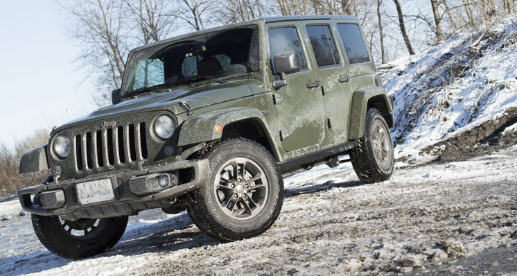 2016 JEEP WRANGLER UNLIMITED 75TH ANNIVERSARY EDITION 